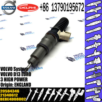 common rail injector 20584346 21340612 injector for VOL Trucks D13A D13D injector nozzle 20584346 21340612 85000498