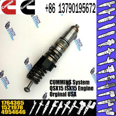 1764365 Genuine Diesel QSX15 Engine Common Rail Fuel Injector 1521978 570016 4954646 4076963 For Scania