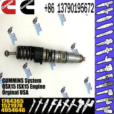 1764365 Genuine Diesel QSX15 Engine Common Rail Fuel Injector 1521978 570016 4954646 4076963 For Scania