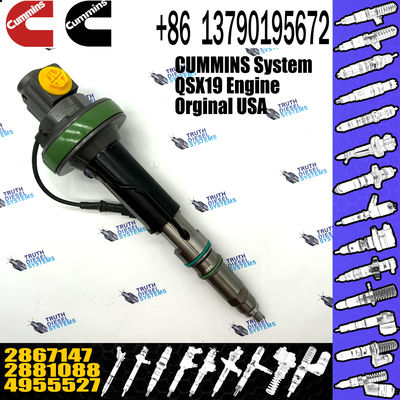 Excavator spare parts 4964170 Fuel Injector 4964171 4955524 2867147 for K19 KTA19 QSK19 engine fuel injectors