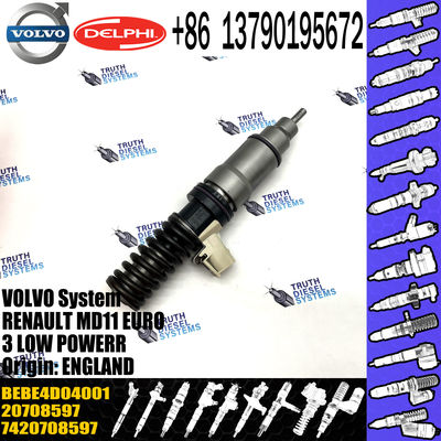 high quality diesel fuel injector 21028884 3801432 BEBE4D04001 for VOL D11A, MD11 common rail injector 7421028884 3803
