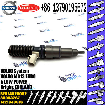 original Diesel Fuel Injector 21371676 BEBE4D25002 BEBE4D25102 21340615 85003267 21340615 E3.18 for VOL MD13 EURO 5