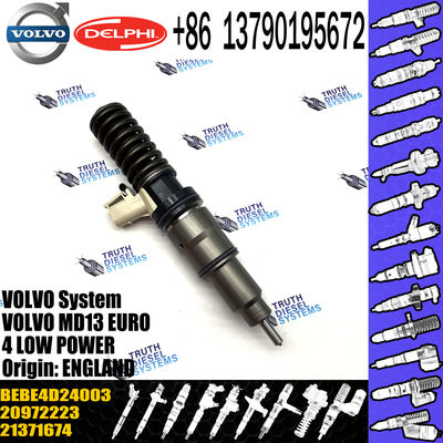 Direct Sale Diesel Fuel Injector 20972223 21371674 BEBE4D24003 For VOL MD13 EURO 4 LOW POWER