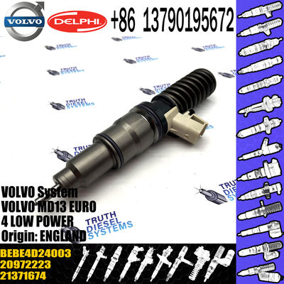 Direct Sale Diesel Fuel Injector 20972223 21371674 BEBE4D24003 For VOL MD13 EURO 4 LOW POWER