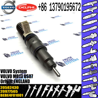 BEBE4F04001 Diesel fuel injector 20977565; MD13 E3.3 injector nozzle BEBE4F01101, BEBE4F01102 Common rail injector