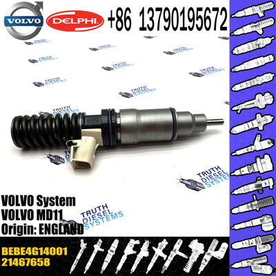 21467658 BEBE4G14001 original Diesel Fuel Injector 21467658 BEBE4G14001 E3.4 for VOL MD11