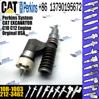 Huida C12 engine fuel injector 212-3468 10R-1258 223-5328 10R-1003 with genuine packing