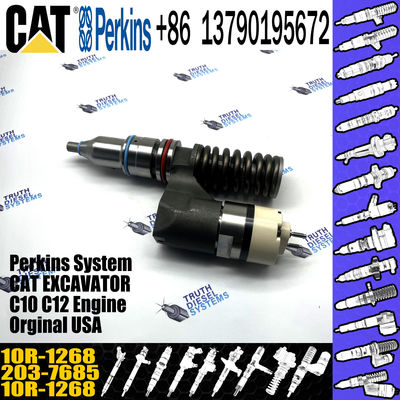 C10 C12 Engine CPT372 EXCAVATOR Fuel Injector 2037685 10R1268 203-7685 10R-1268 For CAT 345B II MH 365B II 365B L