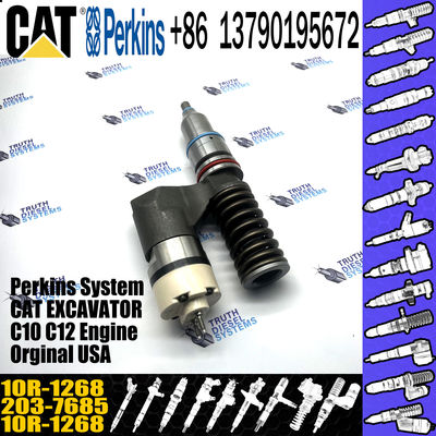 C10 C12 Engine CPT372 EXCAVATOR Fuel Injector 2037685 10R1268 203-7685 10R-1268 For CAT 345B II MH 365B II 365B L