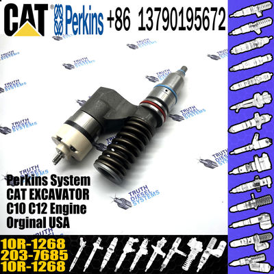 C10 C12 Engine CPT372 EXCAVATOR Fuel Injector 2037685 10R1268 203-7685 10R-1268 For CAT 345B II MH 365B II 365B L