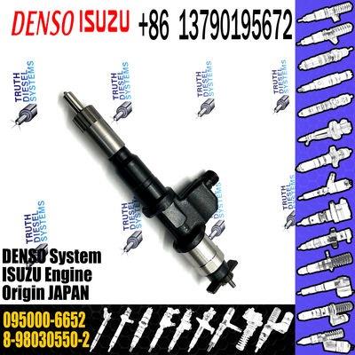 Huida Diesel Engine fuel injector 095000-6652 8-98030550-2 095000-8630 8-98139816-0 Original