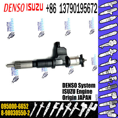 Huida Diesel Engine fuel injector 095000-6652 8-98030550-2 095000-8630 8-98139816-0 Original