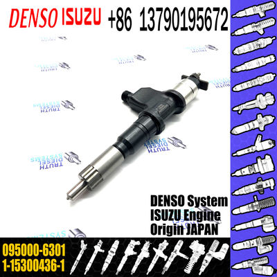 Excavator Diesel Engine Injector 095000-6301 1-15300436-1 Injector