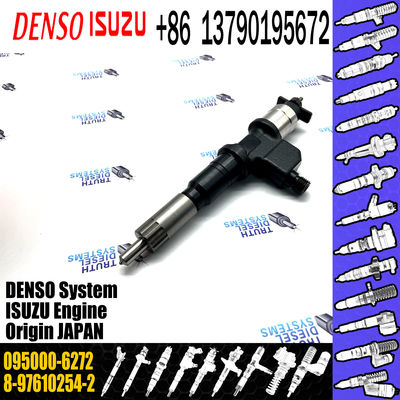 Huida Diesel Engine Fuel Injector 095000-6272 8-97610254-2 for genuine quantity