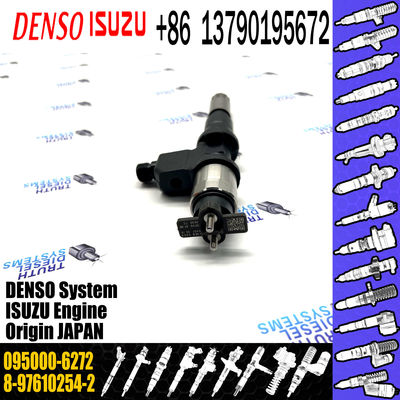 Huida Diesel Engine Fuel Injector 095000-6272 8-97610254-2 for genuine quantity