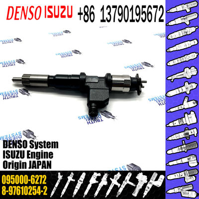 Huida Diesel Engine Fuel Injector 095000-6272 8-97610254-2 for genuine quantity