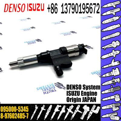 Genuine Common Rail Injector 8976024857 8-97602485-7 095000-5345 For ISUZU 4HK1 6HK1