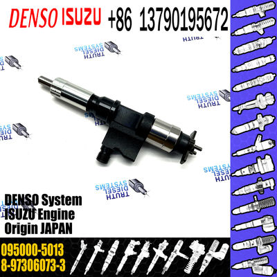 Hot sale Excavator Parts Diesel Fuel Injector 095000-5013 Common Rail Injector 8-97306073-3