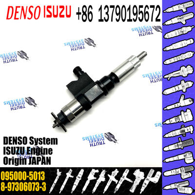 Hot sale Excavator Parts Diesel Fuel Injector 095000-5013 Common Rail Injector 8-97306073-3