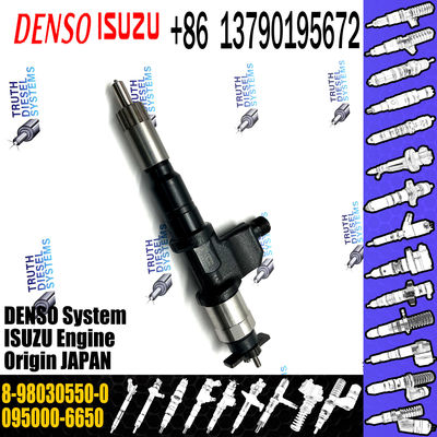 common rail injector 095000-6650 8-98030550-0 injector for Isuzu 6WF1 injector nozzle 095000-6650 8-98030550-0