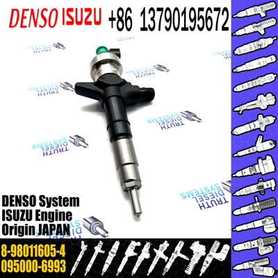 Huida Diesel engine fuel injector 095000-6993 8-98011605-4 with genuine quality