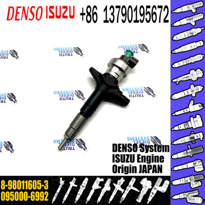 4JK1 Diesel Fuel Injector 8-98011605-1 8-98011605-3 095000-6990 095000-6992 For ISUZU Truck 2.5L ENGINE
