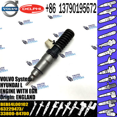 BEBE4L00102 Excavator Parts Common Rail Fuel Injector 21582096