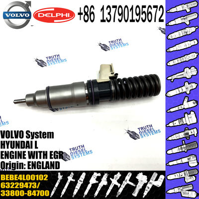 BEBE4L00102 Excavator Parts Common Rail Fuel Injector 21582096