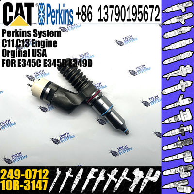 Excavator parts CAT C11 C13 Engine Fuel Injector 10R-3147 249-0712