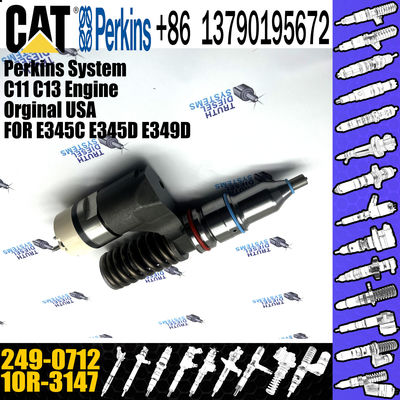 Excavator parts CAT C11 C13 Engine Fuel Injector 10R-3147 249-0712