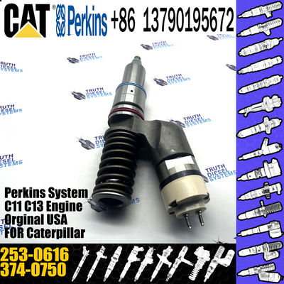 Machinery Engine Parts Cummins fuel injector 2530616 3740750 253-0616 Cummins C15 C13 2530616 3740750 253-0616