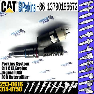Machinery Engine Parts Cummins fuel injector 2530616 3740750 253-0616 Cummins C15 C13 2530616 3740750 253-0616