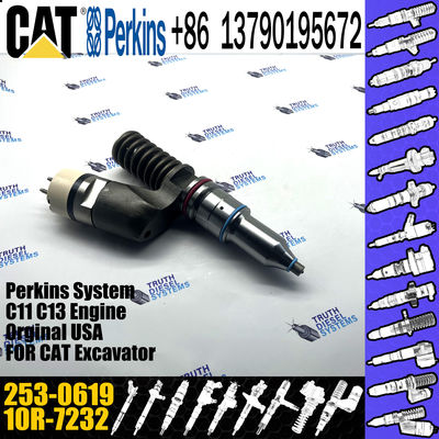 HUIDA fuel injector 253-0618 253-0619 254-4183 used for engine C15 C18 C32