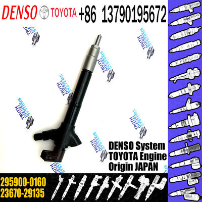 Rail Fuel Injector 295900-0160 23670-29135 23670-0R080 23670-26050 For Toyota