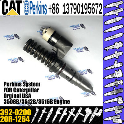 Diesel Fuel Injector 392-0200 20R-1264 For CAT Caterpillar 3508 3508B 3512B 3516B 3561B 3152C 3156C