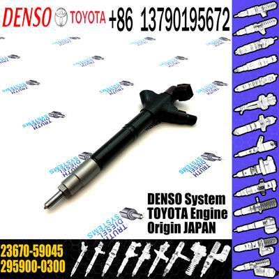 Hot Sale Fuel Injector 295900-0480 23670-51060 295900-0220 295900-0300 23670-59045 for FOR TOYOTA