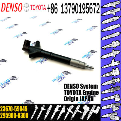 Hot Sale Fuel Injector 295900-0480 23670-51060 295900-0220 295900-0300 23670-59045 for FOR TOYOTA