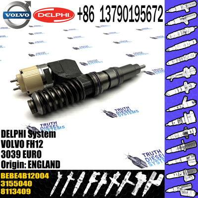 diesel fuel injector 3155040, 8113409, BEBE4B12001, BEBE4B12004 FOR VOL Trucks D12C340, D12C380, D12C420