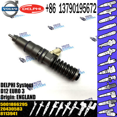 BEBE4C00101 20430583 5001866295 fuel injector for VOL truck D12 FH1 EURO 3