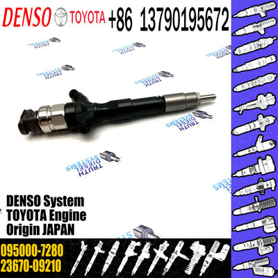 High Quality Common Rail Fuel Injector 095000-7280 For TOYOTA 23670-09210