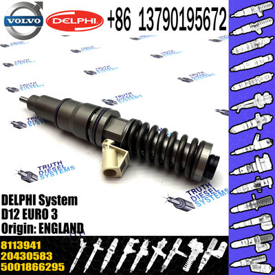 High Quality Diesel Fuel injector 20430583 9020430583 8113941 BEBE4C00001 For VOL D12 TRUCK