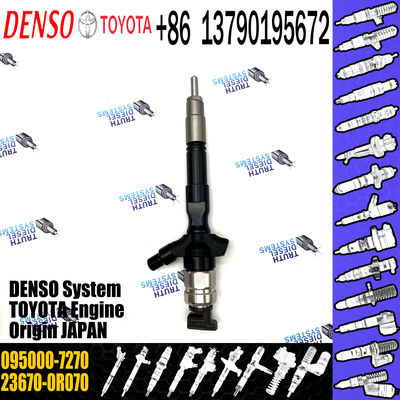 High Quality Common Rail Fuel Injector 095000-7270 For TOYOTA 23670-0R070