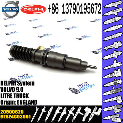 Fuel Injector BEBE4D11001 20500620 20747798 for Excavator EC460B EC360B Diesel Engine D12D