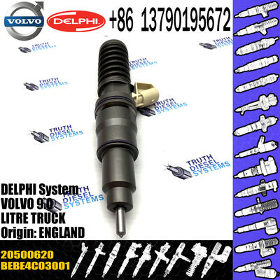 Fuel Injector BEBE4D11001 20500620 20747798 for Excavator EC460B EC360B Diesel Engine D12D
