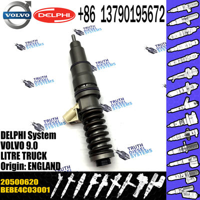 Fuel Injector BEBE4D11001 20500620 20747798 for Excavator EC460B EC360B Diesel Engine D12D
