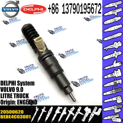 Fuel Injector BEBE4D11001 20500620 20747798 for Excavator EC460B EC360B Diesel Engine D12D