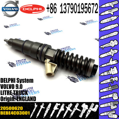 Fuel Injector BEBE4D11001 20500620 20747798 for Excavator EC460B EC360B Diesel Engine D12D