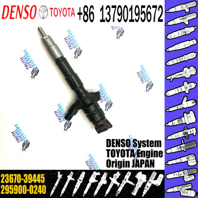 Common rail injector 295900-0190 295900-0240 fuel injector 23670-30170 23670-39445 for Toyota