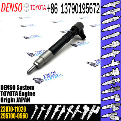 Injector 295700-0120 295700-0530 295700-0560 295700-0090 For TOYOTA HILUX REVO 23670-11020