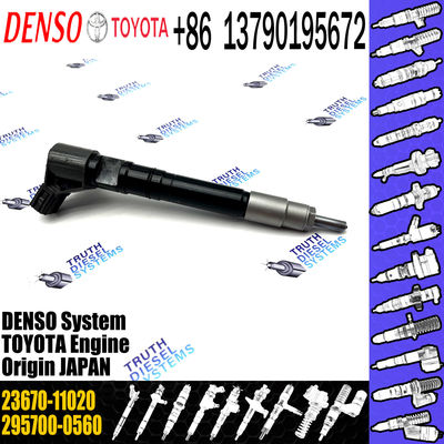 Injector 295700-0120 295700-0530 295700-0560 295700-0090 For TOYOTA HILUX REVO 23670-11020
